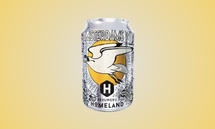 Amsterdams Wit bier van Homeland